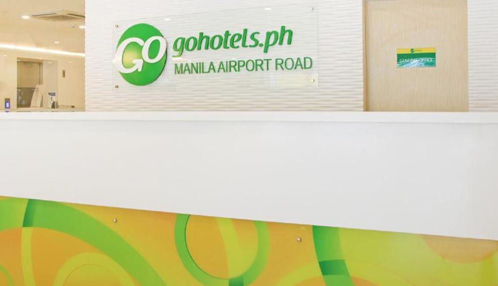Go Hotels Manila Airport Road Exterior foto